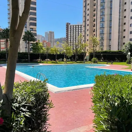 Zona Inglesa Vip Privada Moderna En Playa Levante * Benidorm