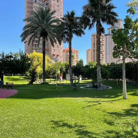Zona Inglesa Vip Privada Moderna En Playa Levante * Benidorm
